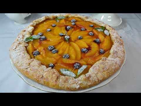 Видео: БЫСТРЫЙ ПИРОГ❤️ФРАНЦУЗСКАЯ ГАЛЕТА С ПЕРСИКАМИ😍НАСЛАЖДЕНИЕ