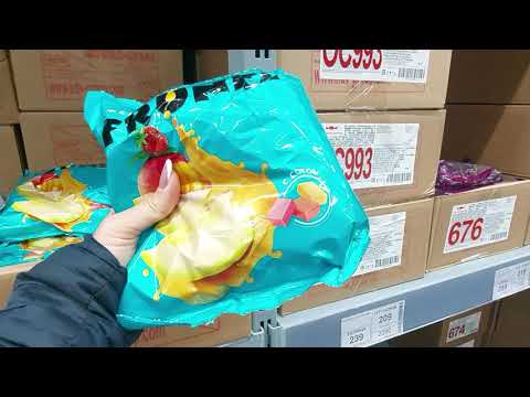 Видео: Большой магазин Ярче в Омске, цены и ассортимент. Пончики у Глеба