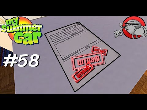 Видео: My Summer Car - КОСМИЧЕСКИЙ ШТРАФ (S2E58)