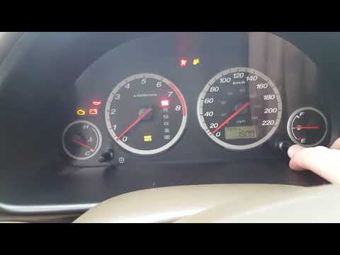 Видео: Honda CR-V 2002-2006 Сброс сервисного интервала замены масла