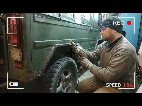 Видео: Кузовной ремонт. Часть 2: Проблема - перекос кузова. Зачистка от ржавчины  #luazlife