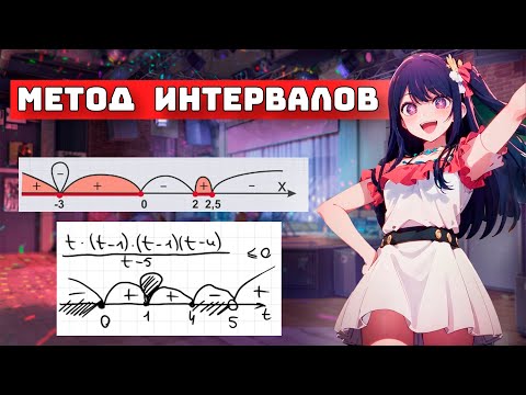 Видео: Что такое Метод интервалов? для Чайников, 9 класс