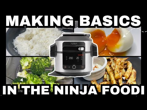 Видео: ОСНОВЫ КУЛИНАРИИ В NINJA FOODI — 5 простых рецептов для начинающих — Овощи, картофель фри, рис, й...