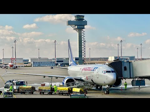Видео: Boeing 737 MAX 8 | AJet | Стамбул (SAW) — Берлин (BER) | Полный Полёт | 4К
