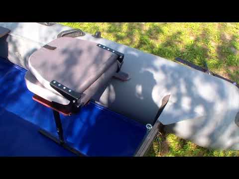 Видео: Кресло в лодку с вариантами от опрокидывания