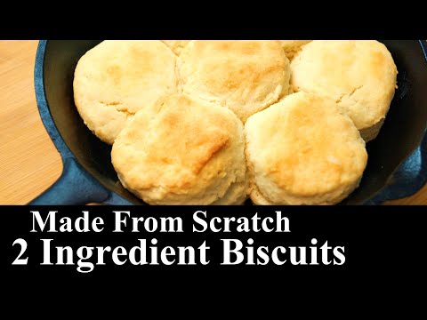 Видео: Печенье из 2 ингредиентов, приготовленное с нуля | Быстрый и простой рецепт | Кухня Южных Гор