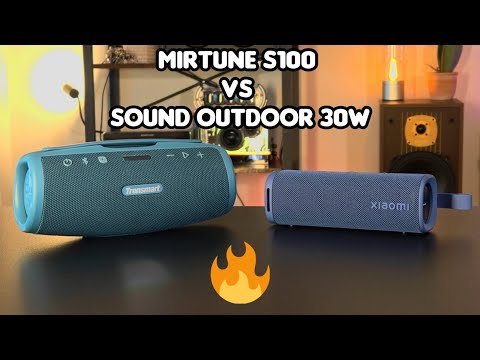 Видео: Tronsmart Mirtune S100 против Xiaomi Sound Outdoor 30W «ГРОМКОСТЬ VS ЧЁТКОСТЬ!!»