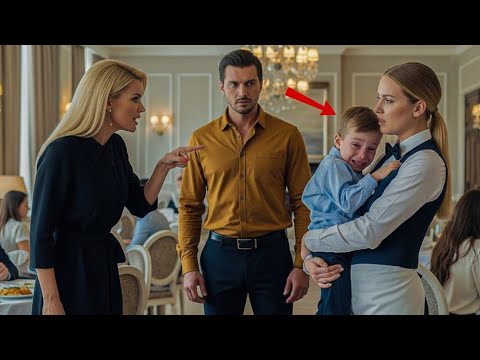 Видео: Миллиардер-гендиректор застал официантку, защищающую его особенного сына — реакция шокировала всех!