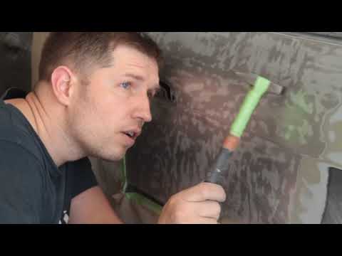 Видео: Рихтовка без шпаклевки. Полный процесс от и до.