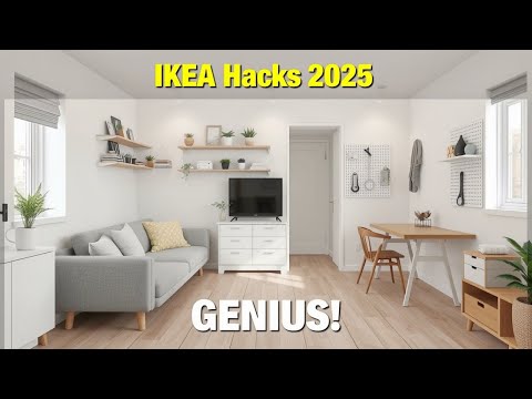 Видео: 🏠 Советы IKEA для маленькой квартиры 2025 — гениальные идеи экономии пространства!