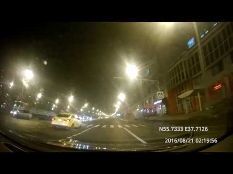 Видео: Driving in Moscow city: Текстильщики - Кузьминки - Лефортово - Текстильщики 20-21/08/2016 (4x)