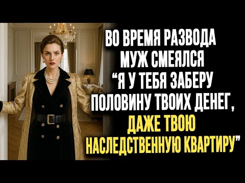 Видео: муж угрожает Во время развода -  заберу ВСЁ ДО НИТКИ, даже твою наследственную квартиру!