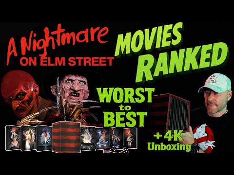 Видео: Рейтинг фильмов «Кошмар на улице Вязов» 👻 Обзор Steelbook 4k