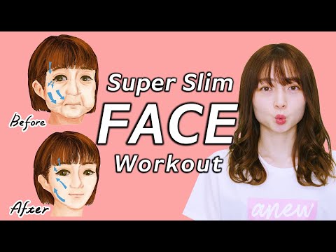 Видео: [3-х минутная сокращенная версия] Упражнения для 100% истончения лица ❤️