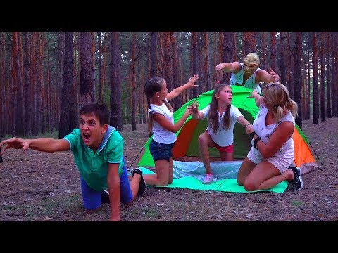 Видео: ОПАСНЫЙ ПИКНИК В ЛЕСУ!!!