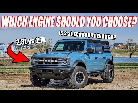 Видео: Хватит ли 2,3-литрового двигателя Ecoboost для Ford Bronco? Почему стоит рассмотреть 2,3-литровый...
