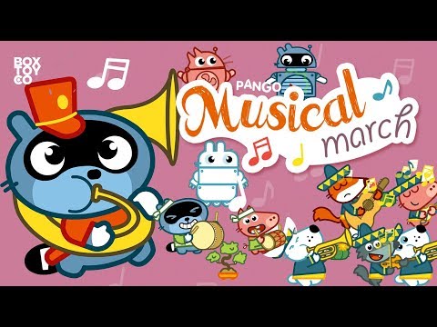 Видео: Смешайте немного музыки с Pango & Friends в забавном зверином музыкальном марше!