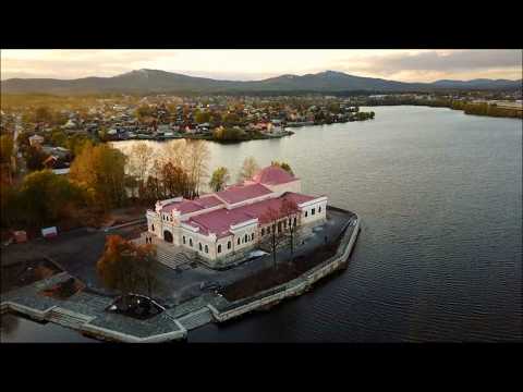 Видео: Кыштым с высоты.Южный Урал. дрон DJI Mavic Pro
