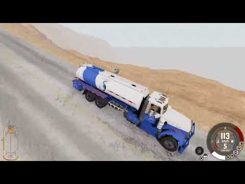 Видео: КАТУШКА 30 ТОНН ПРОТИВ ГРУЗОВИКА | BeamNG drive