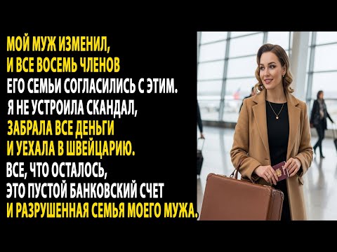 Видео: "Все поддержали его измену. Я забрала деньги и уехала, оставив пустой счет...