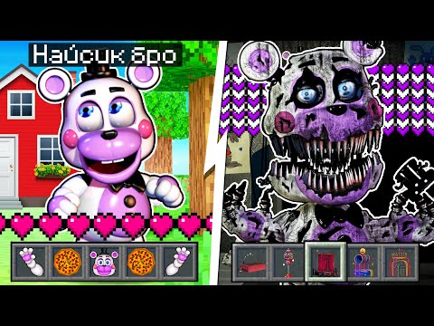 Видео: Я прожил 100 Дней за ХЕЛПИ FNAF FREDDY FAZBEAR PIZZERIA SIMULATOR в Майнкрафте HELPY FFPS MINECRAFT