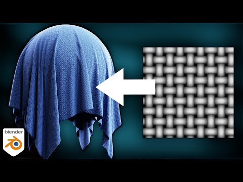 Видео: Процедурный тканый материал (руководство по Blender)