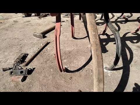 Видео: Культиватор на пружинних стійках. Частина 1.