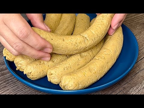 Видео: Просто смешайте тофу с овощами и ваши колбаски готовы! Нет мяса! ~Веган~