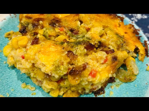 Видео: Праздничная кукурузная запеканка