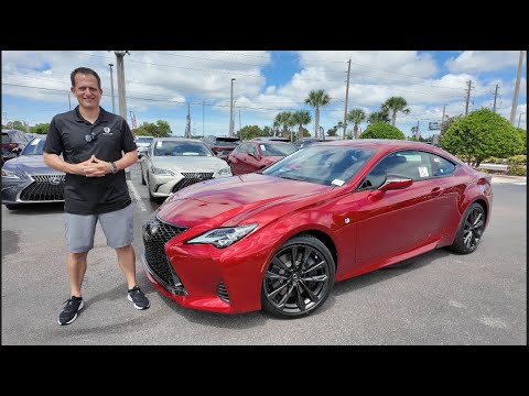 Видео: Lexus RC 350 F Sport V6 2025 года — САМОЕ надежное роскошное спортивное купе