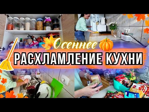 Видео: 🍁 ОСЕННЯЯ МОТИВАЦИЯ НА УБОРКУ ✨ РАСХЛАМЛЕНИЕ КУХНИ + НАШ ПРОЕКТ ДОМА 🏡