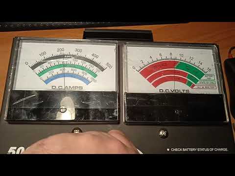 Видео: Тестер аккумуляторной батареи - 500 Amp Carbon Pile Load Tester.