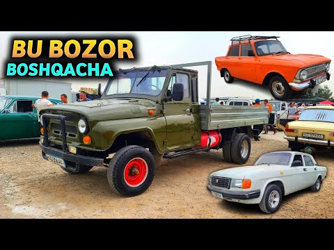 Видео: БУ БОЗОР БОШҚАЧА! ВОЛГА, МОСКВИЧ ЗЎРЛАРИ ПИКАП ИДЕАЛИ ЧИҚДИ