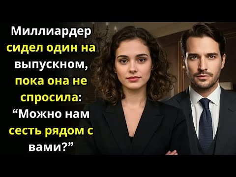 Видео: Миллиардер сидел один на выпускном—пока она не спросила： ＂Можно нам сесть рядом с вами？＂.