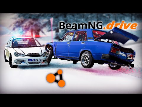 Видео: ПОЙМАЛИ НАГЛОГО ЖИГУЛИСТА в BeamNG.drive | DESTIMAGE