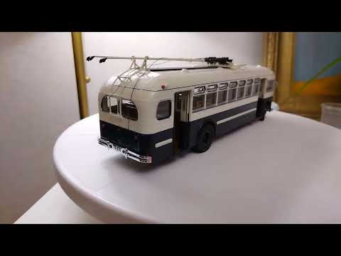 Видео: Красивое прошлое:  #тролейбус  МТБ82Д #масштабные_модели