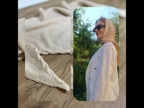 Видео: Зв'яжіть це обов'язково!! Вишукана хустка в гардеробі. Майстер-клас