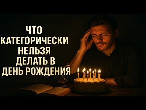 Видео: Что нельзя делать в день рождения: магия, приметы, ритуалы, которые работают | Энергия дня рождения