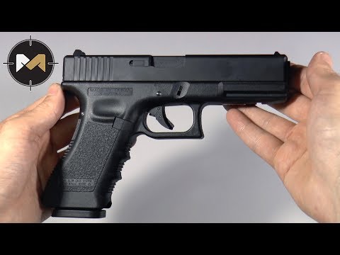 Видео: Пистолет KJW KP-17 CO2 (Glock 17) и сравнение с WE Glock 17