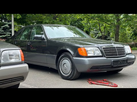 Видео: 30 лет в гараже: купили и отмыли НОВЫЙ W140 Mercedes-Benz 300 SE 1992 года выпуска Капсула времени