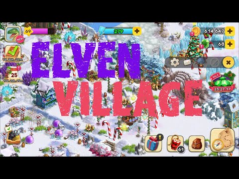 Видео: Elven Village - Klondike Adventures :) Деревушка Эльфов