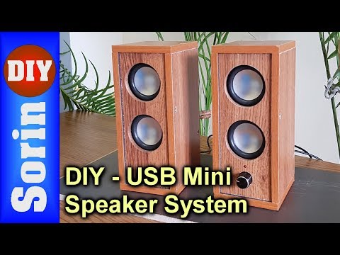 Видео: DIY - Миниатюрная акустическая USB-система - PAM8403