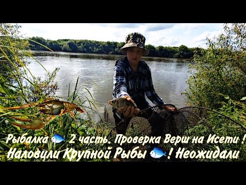 Видео: Рыбалка  🎣 на Исети 2 часть. Финальная Проверка Верш! Ловля Язей и Карасей ! Неожидали 🎣🦞 !