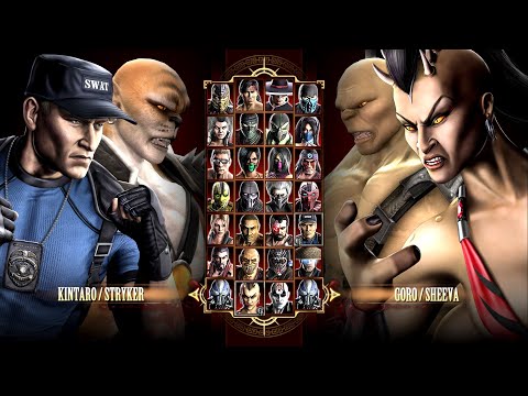 Видео: Игра за Kintaro & Stryker в Mortal Kombat Komplete Edition на PC в 2K