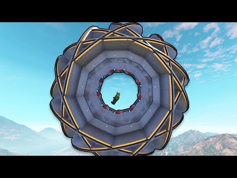 Видео: АВТОРАМПА ЧЕРЕЗ ОГРОМНЫЙ ПОРТАЛ В ГТА 5 ОНЛАЙН - GTA 5 Online