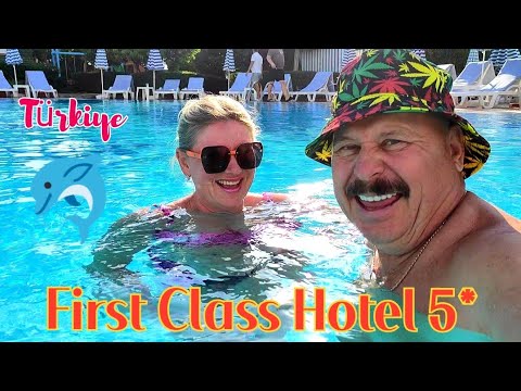 Видео: 🏖Бюджетный "FIRST CLASS HOTEL" 5*🌴Отдыхаем!🍷Часть 2-я🐬 #турция #аланья