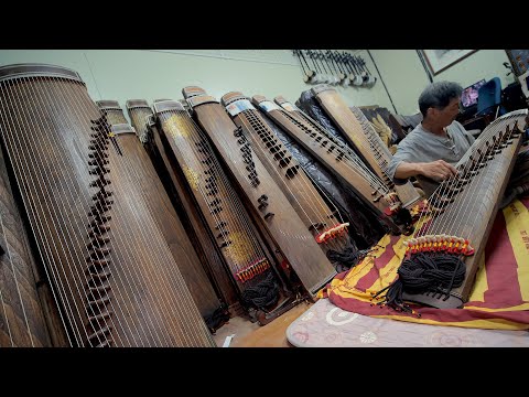 Видео: Комунго: 1000-летний звук, возрождённый из дерева. Как создаётся Комунго! Корейский мастер