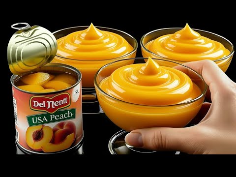 Видео: ЗНАМЕНИТЫЙ персиковый мусс! Лучший пятиминутный итальянский десерт, который я когда-либо ел!