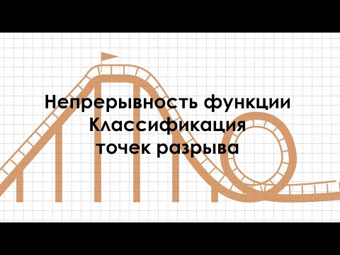 Видео: Непрерывность функции в точке. Классификация точек разрыва