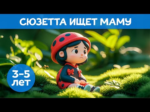 Видео: Сюзетта ищет маму | Сказка о божьей коровке, потерявшейся в лесу  |  История для детей 3-5 лет